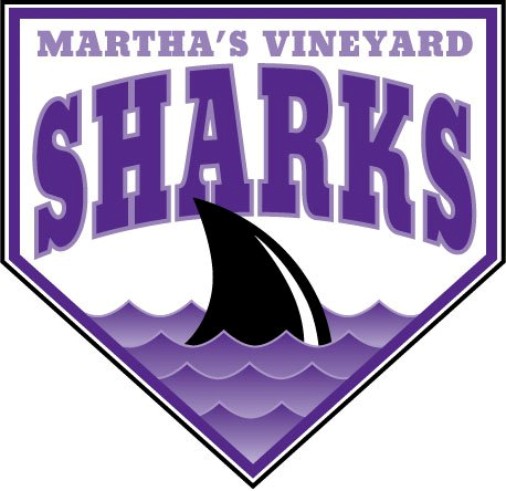 Marthas Vineyard Sharks 2011-Pres Primary Logo iron on heat transfer